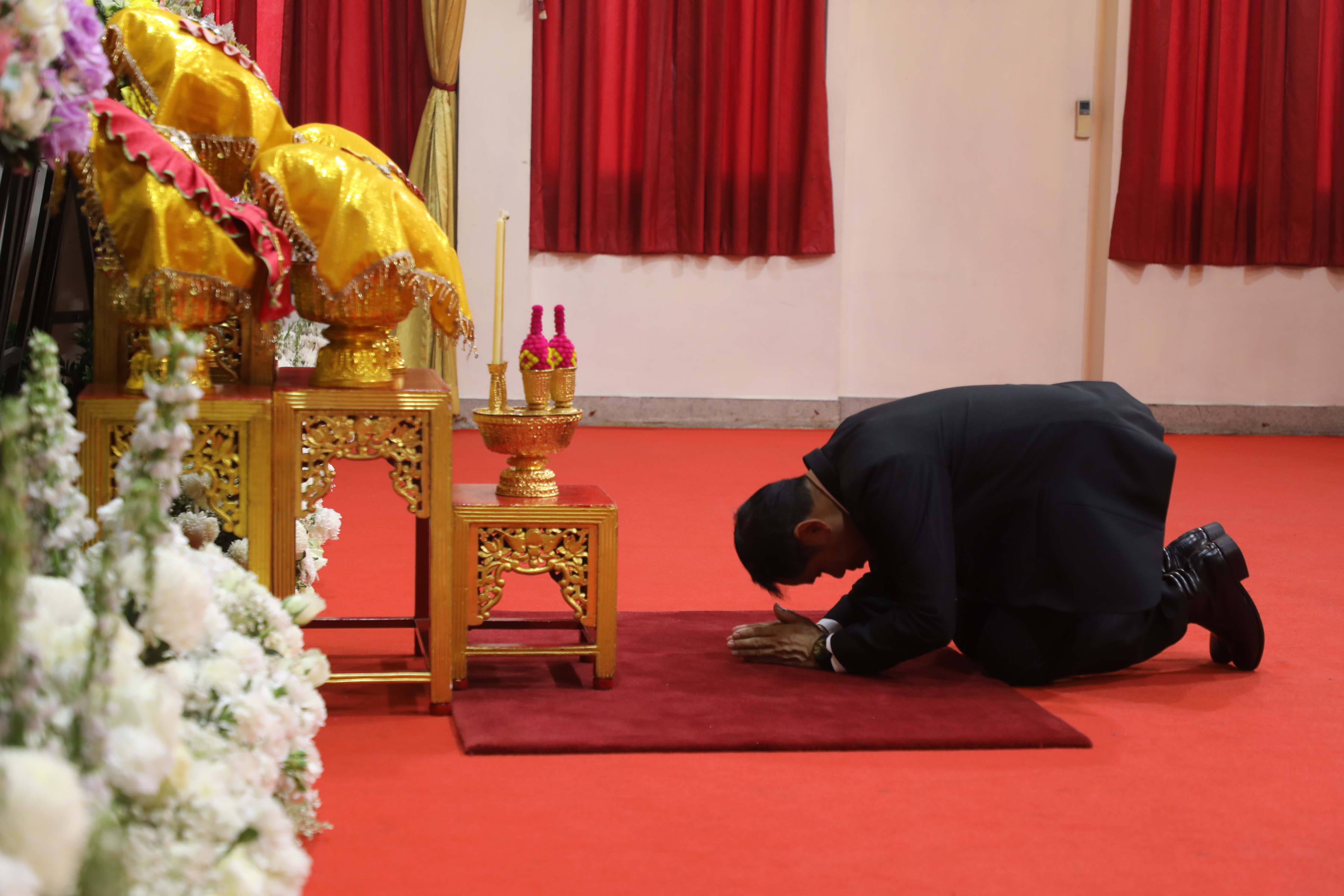 title - ส.ป.ก. ร่วมอาลัย เข้าร่วมงานสวดพระอภิธรรม นายจรัลธาดา กรรณสูต องคมนตรี อดีตปลัดกระทรวงเกษตรและสหกรณ์